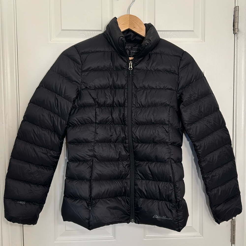 Eddie Bauer Women Storm Repel Jacket Black Size Small - New!
